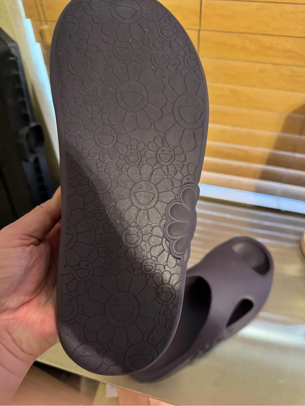 Ohana Hunake with artis Tukashi Murakami slides in Grape M 13